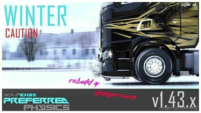 Winter Physics V3.0 for Euro Truck Simulator 2