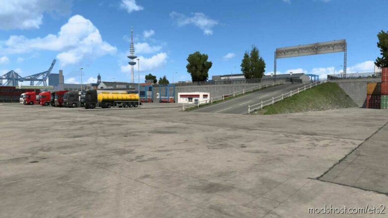 Hamburg Rebuilt + Warehouse V3 for Euro Truck Simulator 2