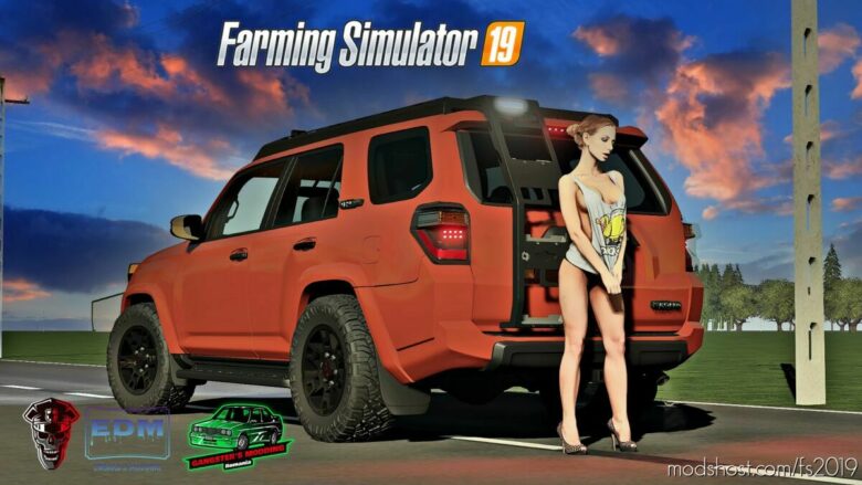 Toyota 4Runner 2018 TRD PRO 4X4 for Farming Simulator 19