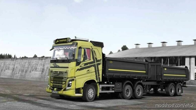 Volvo FH4 + Meiller Kipper Trailer [1.43] for Euro Truck Simulator 2