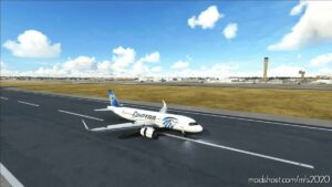 MSFS 2020 Airbus Livery Mod: A32NX Airbus A320Neo Egyptair Su-Gfl 8K V1.0.1 (Image #2)