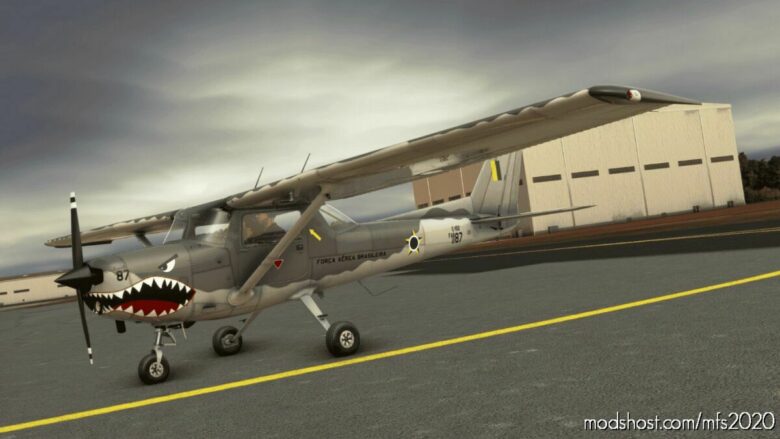 Cessna 152 Camouflage ( Brazilian AIR Force Fictional Paint Scheme) for Microsoft Flight Simulator 2020