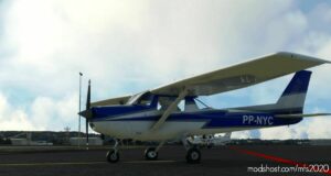 MSFS 2020 8K Livery Mod: Aeroclube DE Pernambuco | Pp-Nyc | Cessna 152 | 8K Resolution (Image #2)