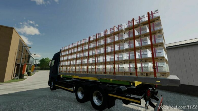 Flatbed Autoload For The MAN TGX 2020 Addon Pack for Farming Simulator 22