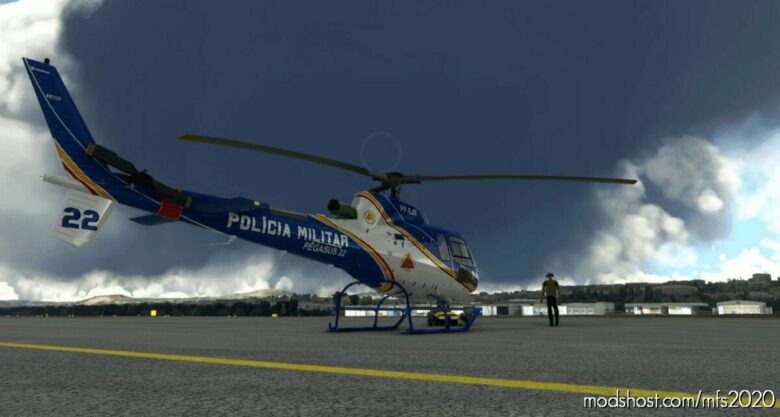 Minas Gerais’ Military Police | Pp-Ejs | Rotorsimpilot H125 | 8K Resolution for Microsoft Flight Simulator 2020