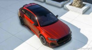 GTA 5 Audi Vehicle Mod: 2021 Audi RS6-R ABT (Image #3)