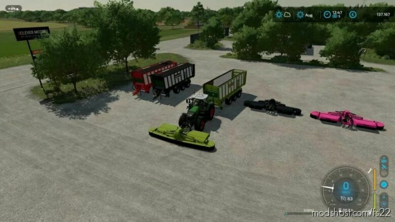 Elho Duett 7300 Fast for Farming Simulator 22