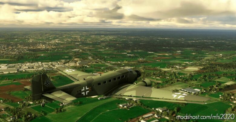 Junkers JU-52/3M Luftwaffe 1Z+FL for Microsoft Flight Simulator 2020