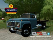 FS22 Ford Car Mod: 1964 Ford T850 Flatbed (Featured)