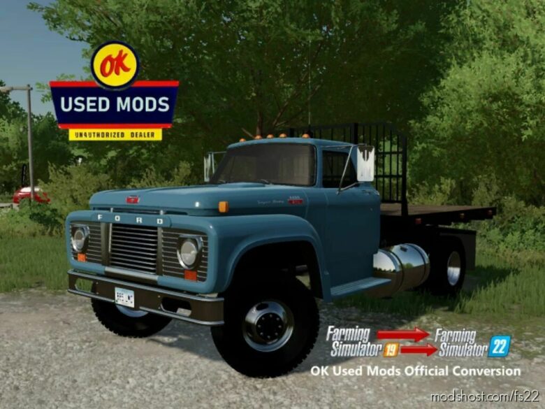 1964 Ford T850 Flatbed for Farming Simulator 22