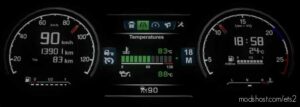Scania 2016 S & R Custom Dashboards V1.8.1 [1.43] for Euro Truck Simulator 2