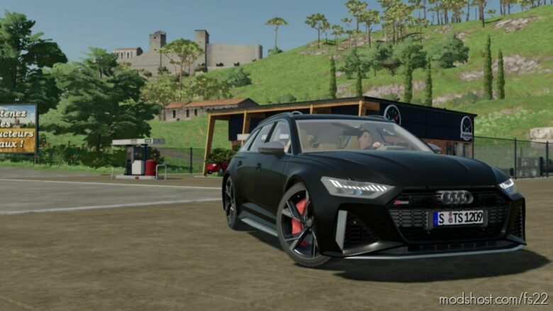 Audi RS6 for Farming Simulator 22