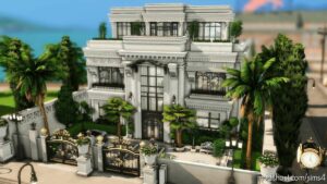 Sims 4 House Mod: Neoclassic Mansion – NO CC (Image #4)