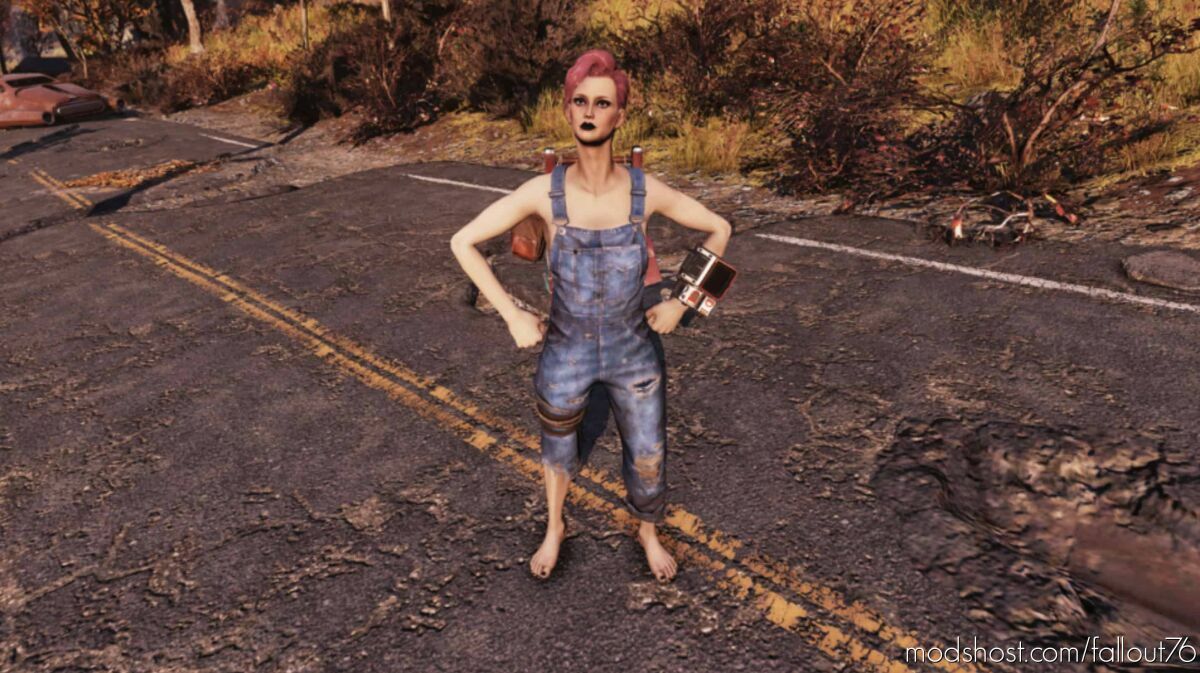 Fallout 76: EVB Feral Ghoul Costume Conversion Mod - ModsHost.