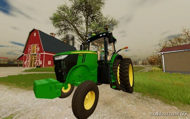 John Deere 7R 2WD V2.0 for Farming Simulator 22