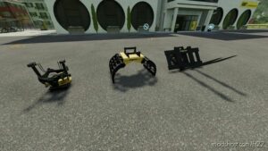 FS22 Mod: Engcon Excavator Tools Pack (Featured)