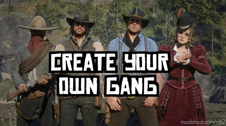 Custom Gang Mod for Red Dead Redemption 2