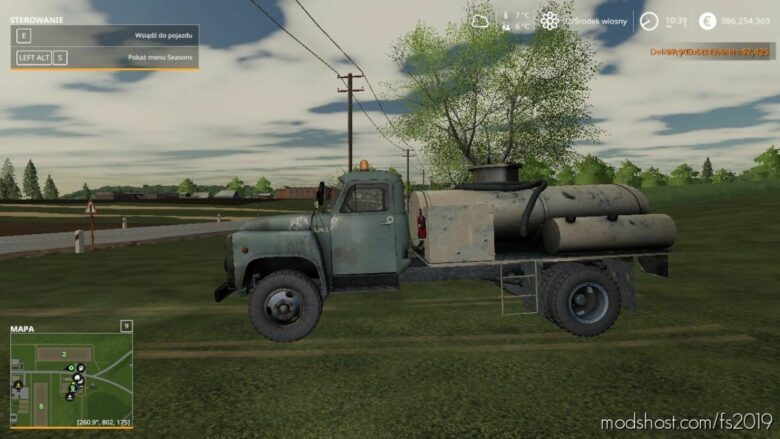 GAZ 52 Benzovoz for Farming Simulator 19