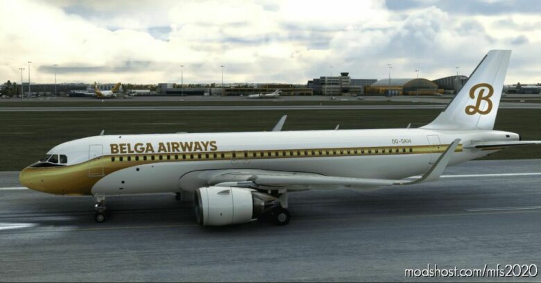 Belga Airways A320 NEO for Microsoft Flight Simulator 2020