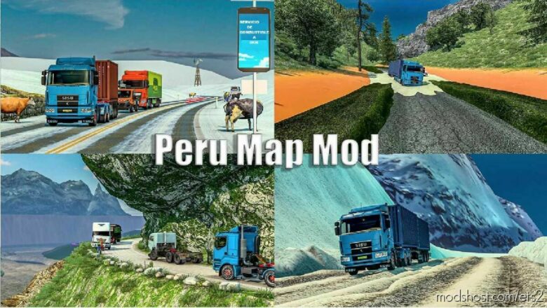 Map Puno Peru (Convoy Ready) [1.41 – 1.43] for Euro Truck Simulator 2
