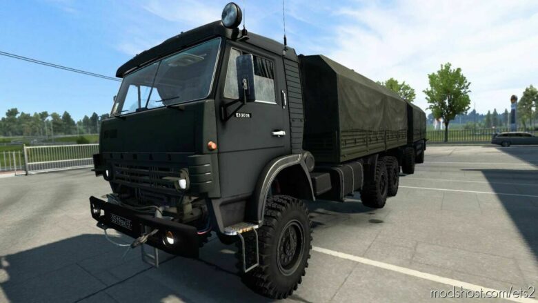 Kamaz 43101 Army [1.43] for Euro Truck Simulator 2