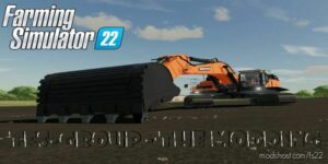 FS22 Forklift Mod: Excavatrice Doosan 120T (Image #3)