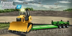 FS22 Caterpillar Forklift Mod: Bulldozer D8K2 (Image #3)