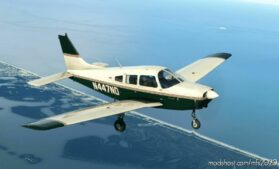 MSFS 2020 Livery Mod: Just Flight Piper PA28 Warrior III Aviator College (Image #2)