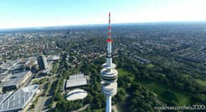 MSFS 2020 Germany Scenery Mod: Olympia Tower Munich V0.95 (Featured)