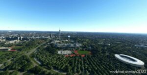 MSFS 2020 Germany Scenery Mod: Olympia Tower Munich V0.95 (Image #2)