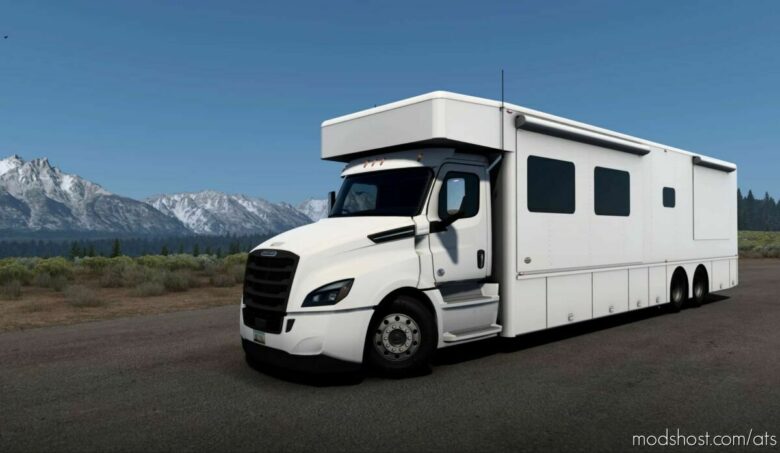 Freightliner Cascadia NRC RV Motorhome V1.4.1 for American Truck Simulator