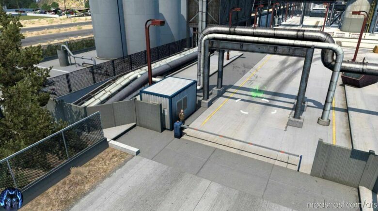 Animated Gates In Companies V1.2 for American Truck Simulator