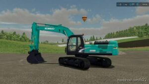Kobelco SK-480 50T Excavator for Farming Simulator 22