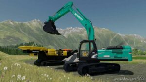 FS22 Forklift Mod: Kobelco SK-480 50T Excavator (Image #2)