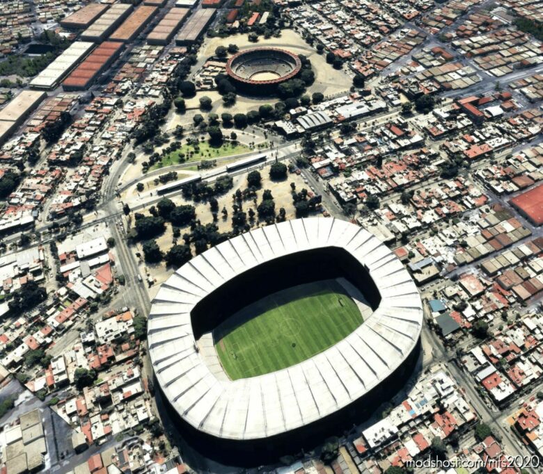 Estadio Jalisco & Plaza DE Toros – Guadalajara – Mexico for Microsoft Flight Simulator 2020