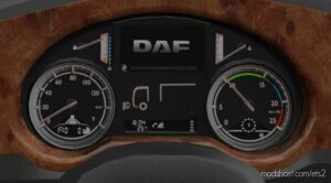 DAF XF 105 Custom Dashboard V1.2.2 [1.43] for Euro Truck Simulator 2
