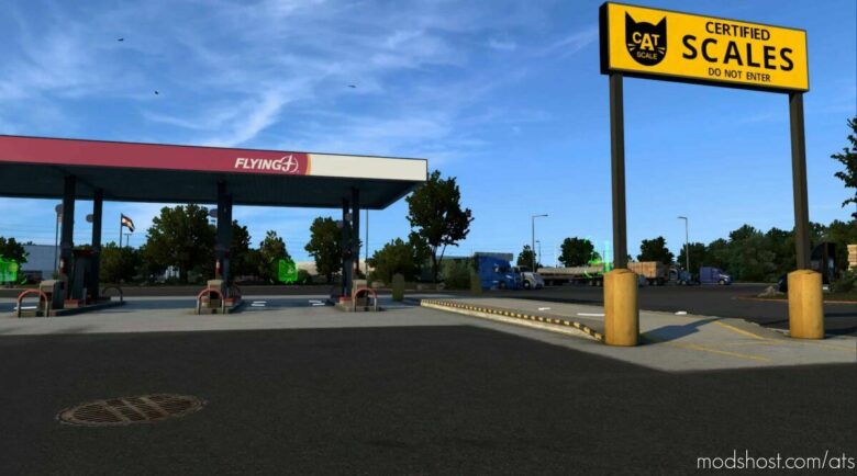 Real GAS Stations Revival Project V1.2 for American Truck Simulator