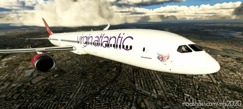 [Ultra] Virgin Atlantic 787 Livery (Un-Mirrored) V1.1 for Microsoft Flight Simulator 2020