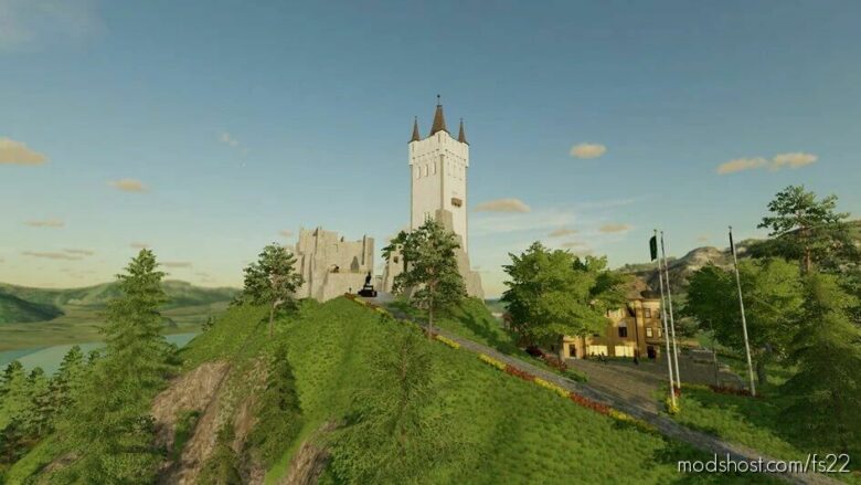 Felsbrunn Castle for Farming Simulator 22