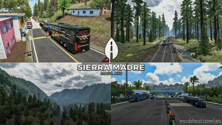 Map Sierra Madre Save Profile [1.43] for American Truck Simulator