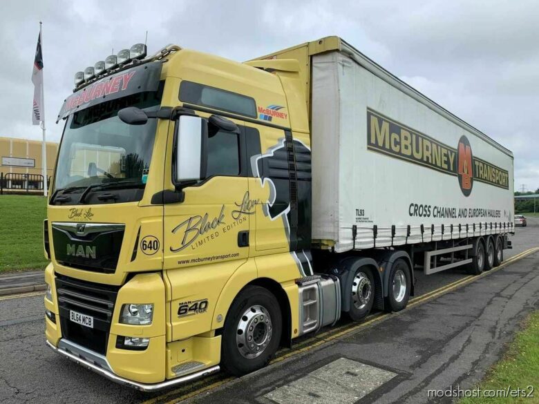 Combo Skin Mcburney Transport Group for Euro Truck Simulator 2