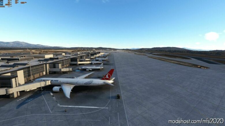 Athens Eleftherios Venizelos Default Airport Upgrade for Microsoft Flight Simulator 2020