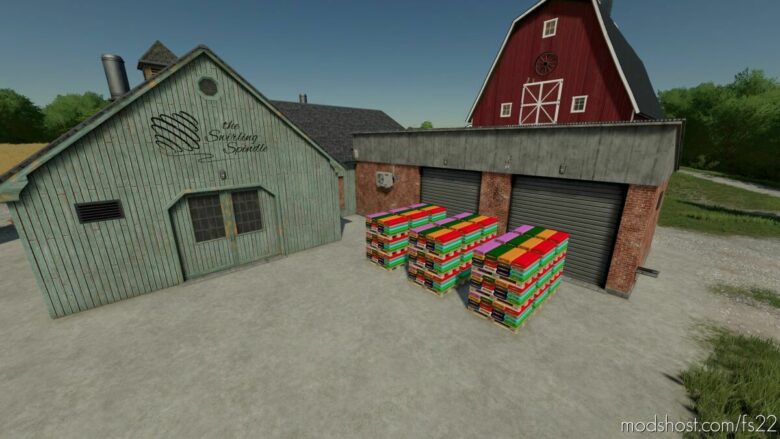 FS22 Placeable Mod: Spinnery XL Storage (Featured)