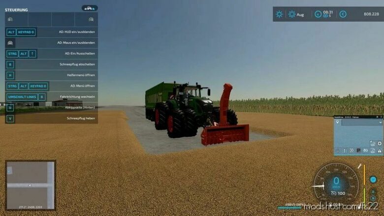 Samasz Tornado 252 for Farming Simulator 22
