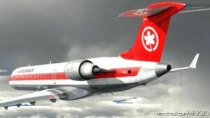 MSFS 2020 CRJ-700 Livery Mod: Aerosoft Bombardier CRJ-700 AIR Canada 1967 (Image #2)