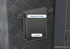 Sims 4 Object Mod: Decor With A Purpose: Functional Bath Towels (Image #10)