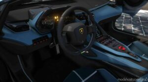 GTA 5 Lamborghini Vehicle Mod: 2022 Lamborghini Countach LPI800-4 (Image #4)