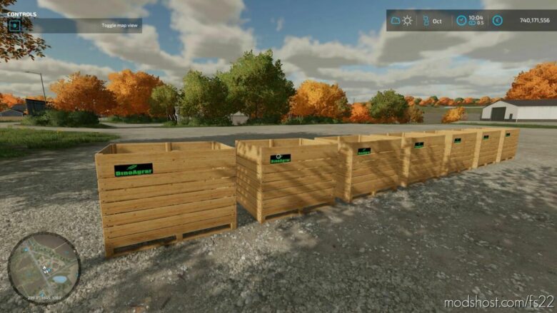Storage BOX for Farming Simulator 22