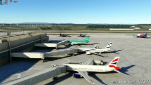 MSFS 2020 Hungary Mod: Budapest Ferenc Liszt Lhbp Default Airport Upgrade (Image #2)