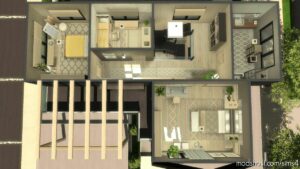 Sims 4 Mod: Modern House – NO CC (Image #8)